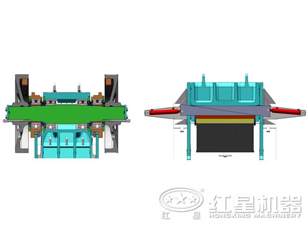 CJ歐版顎式破碎機(jī)工作原理圖